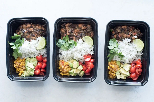 Rice and Beans Meal Prep - Mountain Mama Cooks